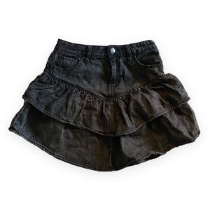 American Eagle tiered ruffle skirt size 0